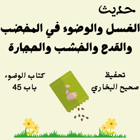 صحيح البخاري كتاب الوضوء