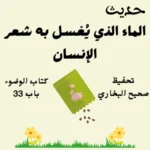 كتاب الوضوء صحيح البخاري