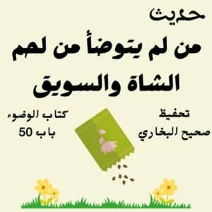 صحيح البخاري كتاب الوضوء