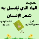 شرح كتاب الوضوء صحيح البخاري