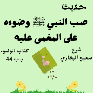 شرح كتاب الوضوء صحيح البخاري