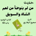 شرح كتاب الوضوء صحيح البخاري