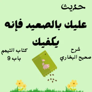 شرح صحيح البخاري كتاب التيمم
